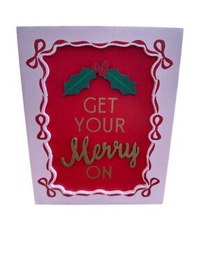 Get Your Merry On Christmas Tabletop Decor By Ashland